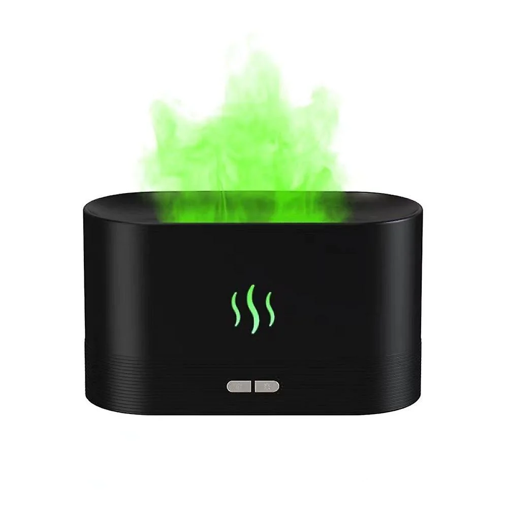 Соляна лампа з ультразвуковим зволожувачем повітря та нічником Docsal Flame 3 в 1