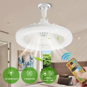 Вентилятор-люстра в патрон LED Multi-Function Fan Light універсальний стельовий LK-22D1