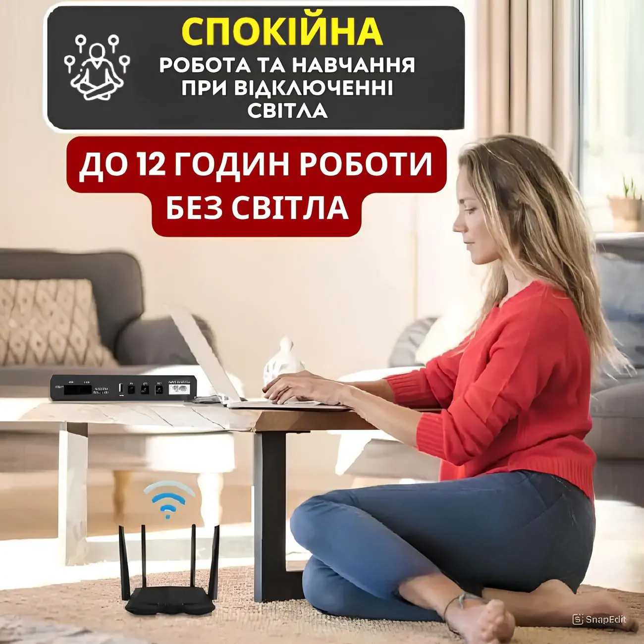 Джерело безперебійного живлення (ДБЖ) для роутерів DC1018p 10400mAh 5V 2A Чорний