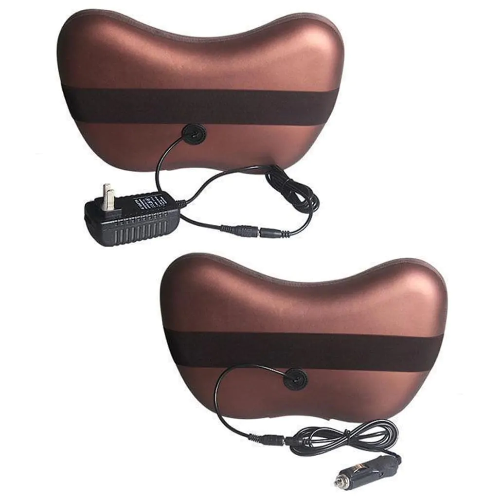 Масажер подушка Massage Pillow CHM-8028 8 роликів обертання в обидві сторони