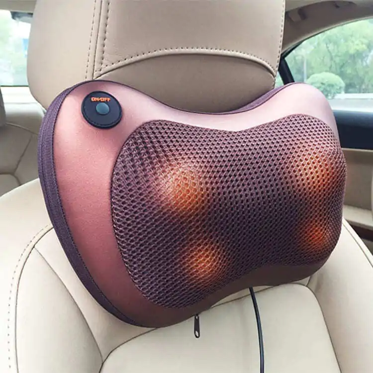 Масажер подушка Massage Pillow CHM-8028 8 роликів обертання в обидві сторони