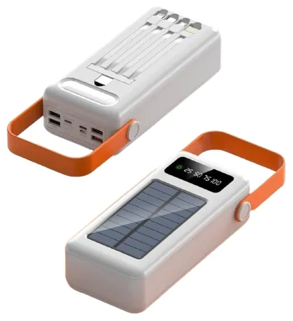 POWERBANK 80 000 MAH З СОНЯЧНОЮ ПАНЕЛЛЮ