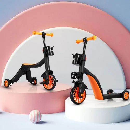 Detskiy samokat begovel velosiped Scooter 3 v 1 / Trekhkolesnyy velosiped 73 / 5 000 Дитячий самокат біговів велосипед Scooter 3 в 1 / Триколісний велосипед