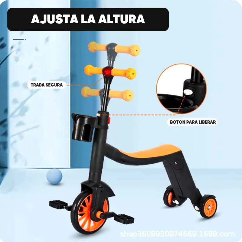 Detskiy samokat begovel velosiped Scooter 3 v 1 / Trekhkolesnyy velosiped 73 / 5 000 Дитячий самокат біговів велосипед Scooter 3 в 1 / Триколісний велосипед