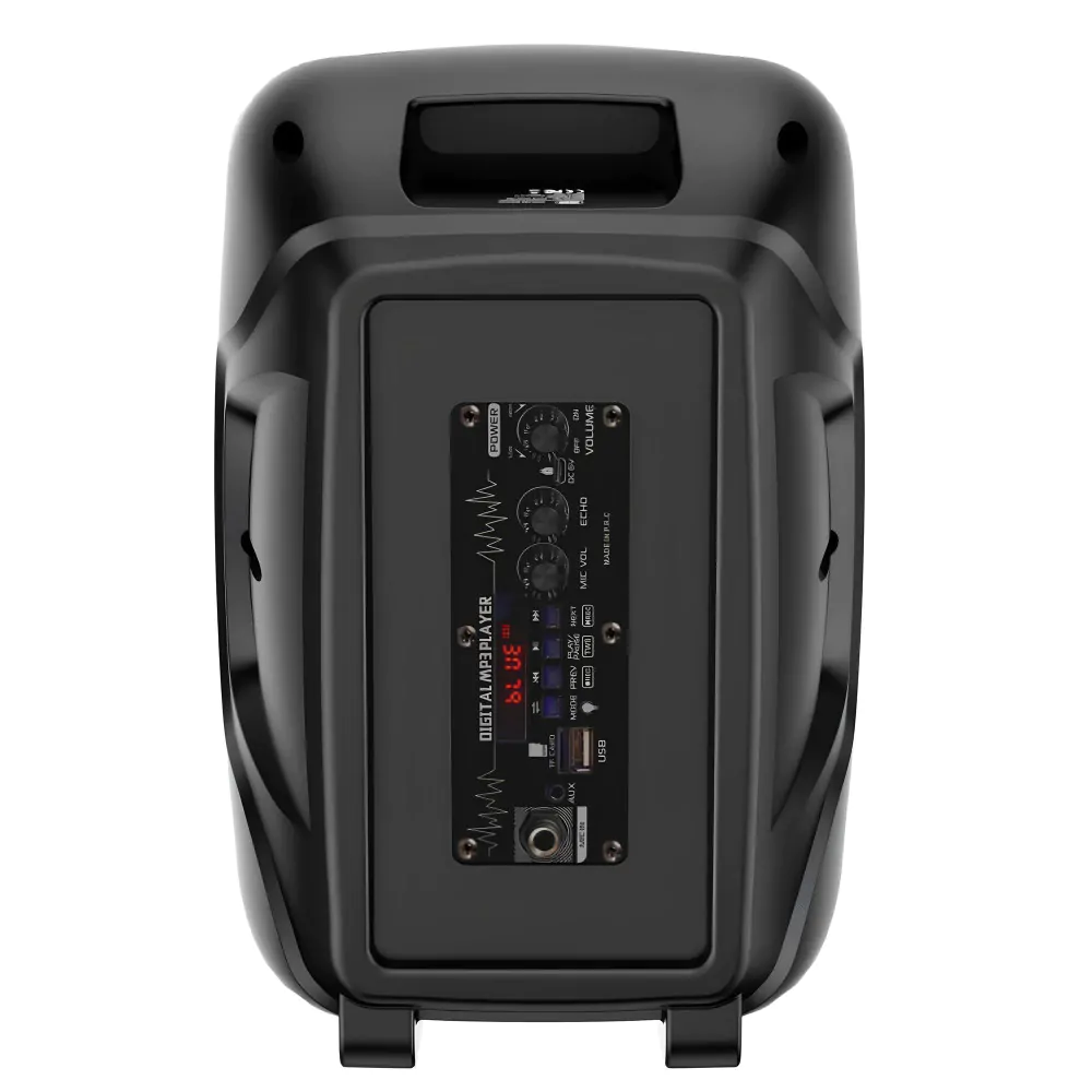 Портативна акустична Bluetooth колонка з RGB підсвічуванням, мікрофоном і пультом