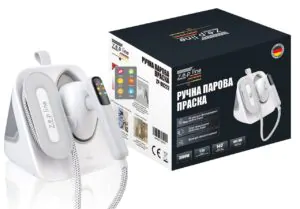 Парова праска Zepline 3000Вт самоочисний відпарювач для одягу з керамічною підошвою